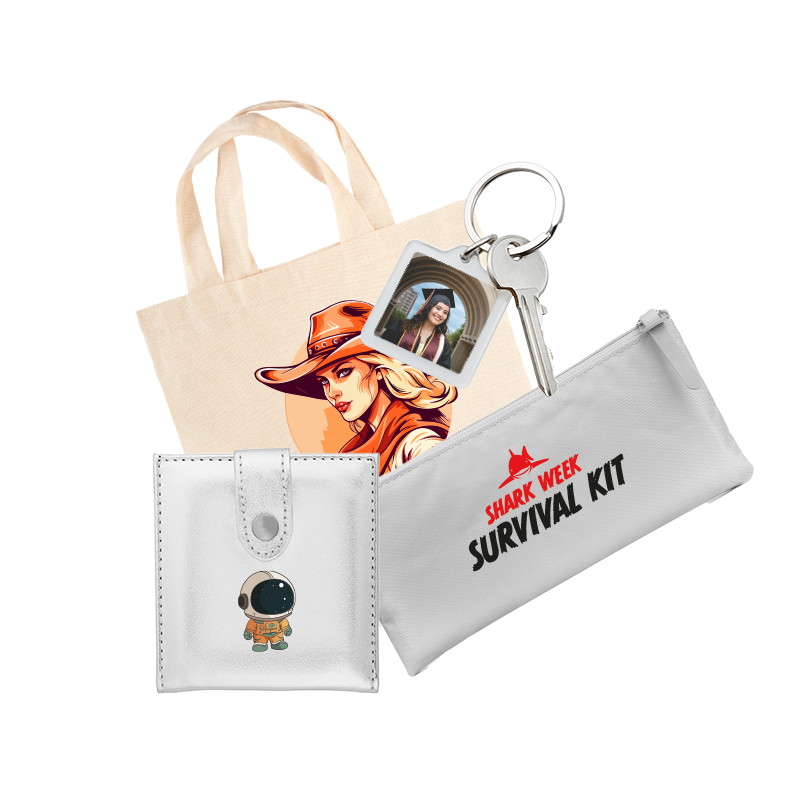 custom bags, personalized bags, totes, makeup bags, wallets, htv, dtf, sublimation