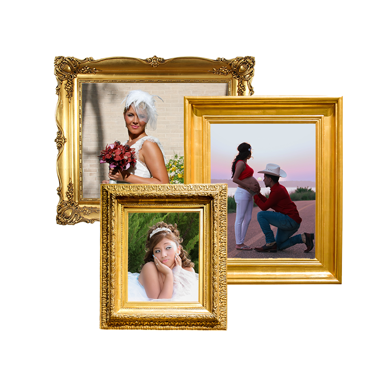 custom photo frames, printed photographs, photography prints, refurbished frames, recycled picture frames